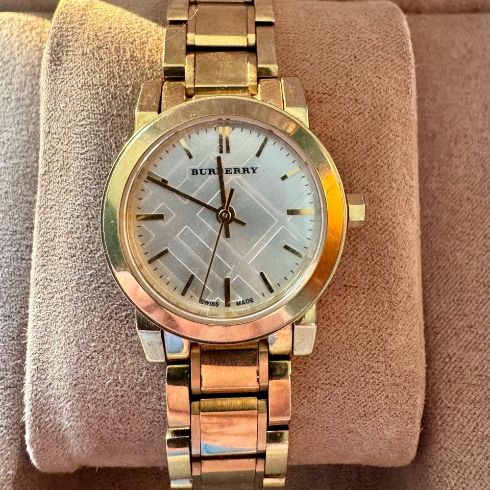 Burberry Gold Watch